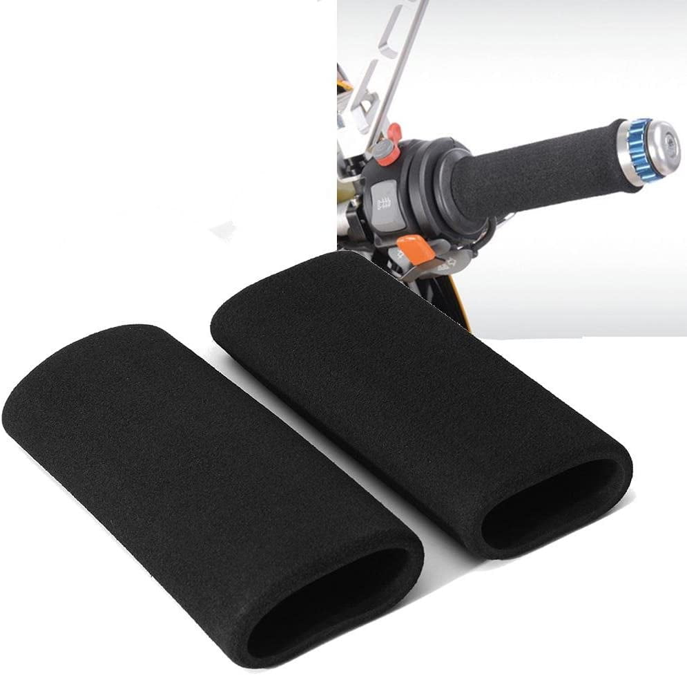 Haudang Moto Slip-On Mousse Anti-vibration Confort Guidon Grip Cover 