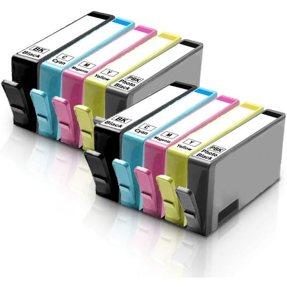 2 Set of 5 Inkfirst® Compatible Ink Cartridges Replacement for HP 564 XL 564XL High Yield PhotoSmart B8550 7510 7515 7520 7525