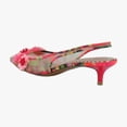 thumbnail image 3 of Betsey Johnson Audree Women's Heels Red Green Floral Size 9.5 M, 3 of 8