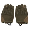 thumbnail image 3 of 1 par de guantes de motocicleta, guantes transpirables para montar, guantes protectores con pantalla táctil para exteriores, color verde, tamaño medio, 3 of 14