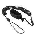 thumbnail image 2 of TPU Black Elastic Water Sports Foot Rope Surfing Paddle Board Ankle Spring Traction Strap, 2 of 8