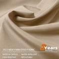 thumbnail image 5 of PURPLE LEAF  9 x 12 ft Double Top LED Rectangle Patio Cantilever Umbrella Beige, 5 of 5