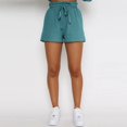 thumbnail image 4 of AYA Women's Spring/Summer Solid Color Leisure Long Sleeved Shorts Solid Color Fashion Set, 4 of 8