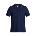 thumbnail image 5 of George Men's and Men's Big & Tall Tipped Pique Polo Shirt with Short Sleeves, Sizes XS-5XL, LT-3XLT, 5 of 5