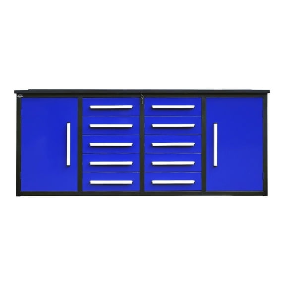 87in Heavy Duty Welding Work Table,Blue