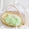 thumbnail image 4 of SweetCandy Hand-Woven Food Serving Tent Basket Fruit Vegetable Bread Cover Storage Container Dust-Proof Picnic Mesh Net Cover, 4 of 4