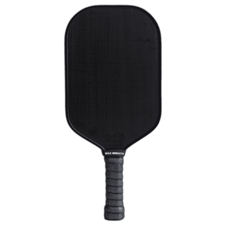Wild Monkeys  Grizzly Ghost  Wide Body Heavyweight Raw T700 Carbon Fiber Pickleball Paddle