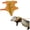 Orange, variant on Ferret Harness and Leash Set Small Animals Vest Harness with Safe Bell Dinosaur Shaped Leash Set for Baby Rabbit Guinea Pig Teacup Chihuahua Kitten and Other Small Pets