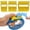 Yellow, variant on Tape Cap Compact Tape Dispenser 3-Pack for Tape | DIY Painting Accessories | Tape Dispenser for Tape Corners, Labels, Arts & Crafts, Home Projects & More