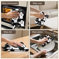 thumbnail image 5 of 4 Pcs Funny Kitchen Towels,Smiling Ghosts Halloween Pattern Microfiber Dish Towels,Kitchen Tea Towels,Kitchen Towel Set (18" X 26"), 5 of 7