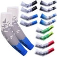 thumbnail image 6 of Warmer Summer Cooling Basketball Arm Cover Outdoor Sport Arm Sleeves Sun Protection GREEN M STYLE2, 6 of 8