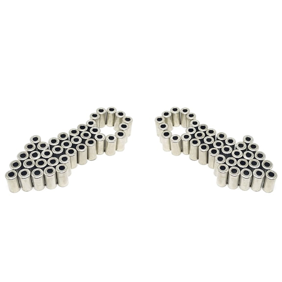 Zeiwohndc 100Pcs Bike Brake Cable End Caps Brake Cable Housing Ferrule End Caps Durable