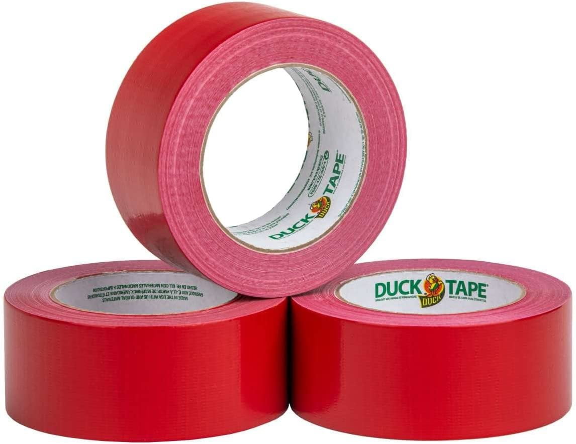 Duck 242911 Color Duct Tape Project Pack, 3Roll, 1.88 Inches x 30