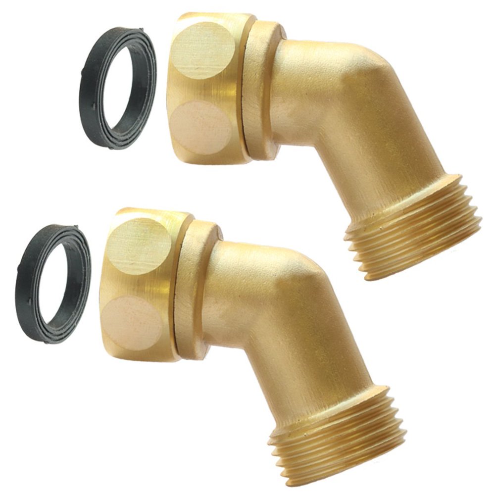 Garden Hose Elbow Connector 45 Degree Hose Extender for RV Water Hose