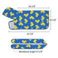 thumbnail image 3 of HDE Dog Bathrobe Drying Towel with Hood for Large Dogs Blue Rubber Ducks XL, 3 of 7