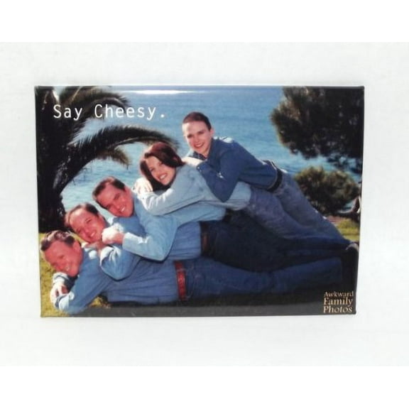 Officially Licensed Original Inc Family Photo Refrigerator Magnet