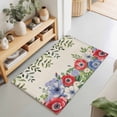 Area Rugs 2x3,Independence Day Red Blue Poppy Non Slip Washable Rug ...