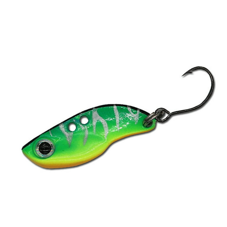 Ronshin Metal Bait 2.5g Mini Fishing Lure with Single Hook Vib Full Swimming Layer Vibration Artifical Bait, Other