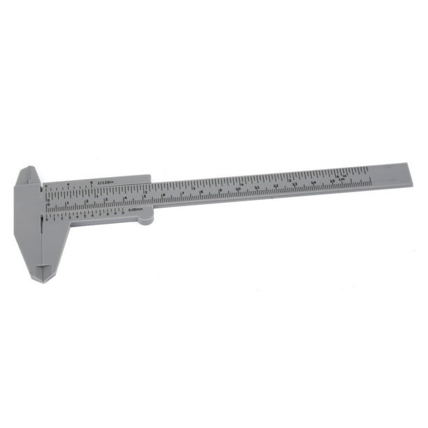 Calibrador Vernier De Escala De Plástico De Alta Precisión De 150 Mm, Herramienta De Medición De 0,5 Mm Para Medición De Joyas, Escuela, Regalos De Exposición, Medición