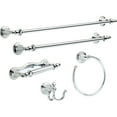 thumbnail image 2 of Victorian Double Robe Hook in Chrome, 2 of 5