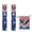 American Flag Eagle, variant on chaqlin Fish Print 3 Pcs Porch Banners and Garden Flag 12x71 Inch Hanging Porch Banners for Front Door Home Garden Yard Indoor Outdoor Party Supplies