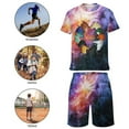 thumbnail image 4 of Dragon Wings Of Fire Boys Short Sleeve T-Shirt And Shorts Outfit Set Activewear Mesh Short Set for Kids, 4 of 7