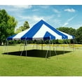 thumbnail image 3 of TentandTable Premium Outdoor Event Party Canopy Pole Tent with Sidewalls, Blue, 20 ft x 20 ft, 3 of 8