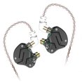 thumbnail image 1 of 1 unidad de auriculares intrauditivos con Monitor, auriculares HiFi con armaduras equilibradas y controladores dinámicos para baterista músico (sin micrófono), 1 of 8