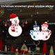 thumbnail image 1 of Gwong Decoración hogareña Pegatina de pared atractiva Superficie lisa PVC Muñeco de nieve Modelo de vidrio de Navidad Calcomanía para uso diario Gwong 21083351, 1 of 6