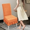 thumbnail image 5 of sruoe Chair Covers for Dining Room, Chair Seat Protector, Modern Washable Elastic Spandex Chair Slip Covers, Chair Protector Cover Seat for Kitchen Banquet Hotel Chair Cover, 5 of 5