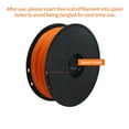 thumbnail image 3 of Amdohai PLA 3D Printer Filament 1.75mm Dimensional Accuracy +/- 0.02mm 1kg(2.2lbs) Spool, Blue, 3 of 8