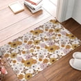 thumbnail image 5 of Balery Sunflowers And Butterflies Doormat, Durable Flannel Fabric, Waterproof Stain and Fade Resistant, Low Profile,Indoor Outdoor Door Mats, Easy Clean Patio Entrance Mat, 16x24in, 5 of 9