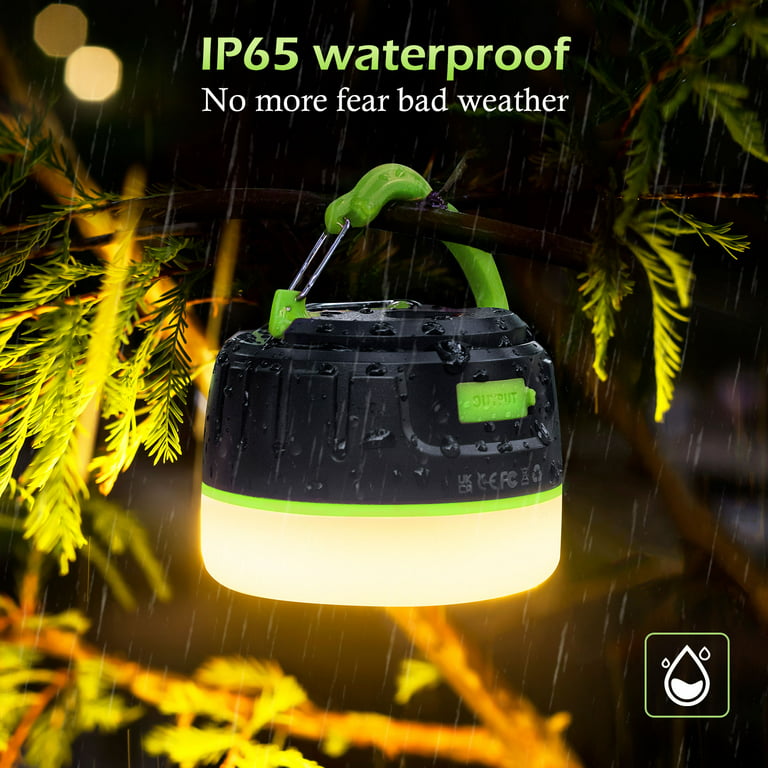 5 Led Portable Outdoor Lighting Powerful Lantern Camping Tent Travel  Equipment Dimmable Emergency Lamp Usb Rechargeable