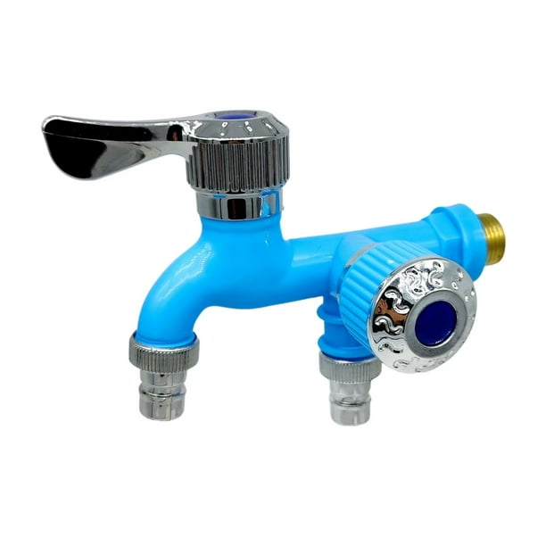 Dual Control Sink Valve Antifreeze Faucet One In Two For Outdoor Use Extended Double-control Faucet Double Control Valve Core