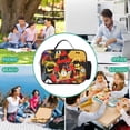 thumbnail image 5 of Gravity Falls Lunch Bags Insulated Soft Lunch Box Reusable Large Capacity Lunch Tote Bag for Office Picnic School, 5 of 8
