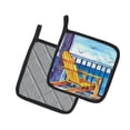 thumbnail image 2 of Carolines Treasures 8085-1PTHD Yellow Adirondack Chair Pair of Pot Holders , 7.5HX7.5W, multicolor, 2 of 3