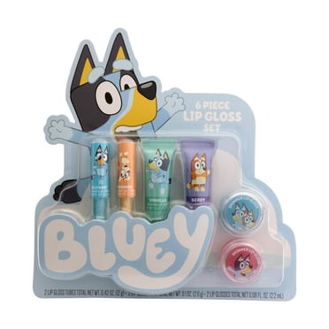 Bluey Lip Gloss 6pk, Multiple Flavors