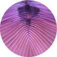 thumbnail image 1 of Ahgly Company Machine Washable Indoor Round Transitional Orchid Purple Area Rugs, 6' Round, 1 of 7