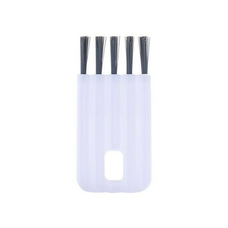 

Feiboyy Multifunctional Bending Handle Cup Cover Cleaning Brush Groove Brush Hook Seam Decontamination Brush