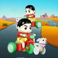 thumbnail image 5 of Pull Back Dog Tricycle Toy, Kids Riding Simulation, Crawling Dog Play, Hands On Skills Toy, Interactive Play Toy, Motor Skills Development, Early Childhood Fun, Boys Birthday Gift, Preschool Toy, 5 of 6