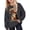 Grey, variant on Venzia Women Cute Fall Sweatshirt, Retro Pumpkin Black Cat Cartoon Graphic Crewneck Casual Autumn Pullover Top