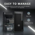 thumbnail image 4 of Dell OptiPlex 3000 Tower Business Desktop, Intel Core i5-12500 Processor, 32GB DDR4 RAM, 2TB PCIe SSD + 2TB HDD, Integrated Intel UHD Graphics 770, WiFi Adapter, Windows 11 Pro, Black, 4 of 9