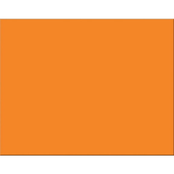 Pacon® Railroad Board, 4-Ply, 22" x 28", Orange, Pack of 25