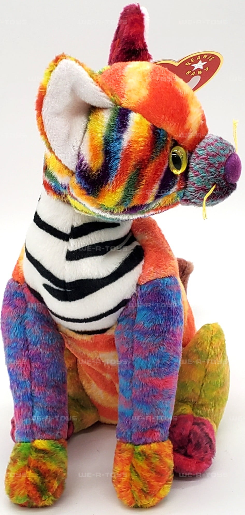 Ty Beanie Baby: Kaleidoscope the Cat | Stuffed Animal | MWMT