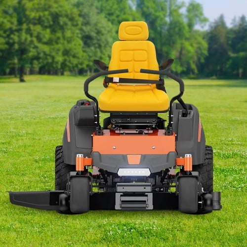 Universal Tractor Seat with Headrest & Retractable Seatbelt - Ergonomic Adjustable PVC Seat for Tractors, Forklifts, Mowers, UTVs - 220 Lbs Capacity