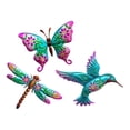 thumbnail image 4 of 3 piezas colgantes 3D mariposa Zulema Mural, 4 of 8