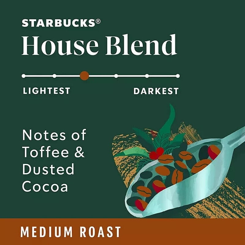 Starbucks House Blend Whole Bean Coffee (40 Oz.) Great Price