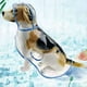 thumbnail image 4 of Abrigo impermeable para perros pequeños y gatos, con capucha, ajustable, fabricado en PVC transparente y ultraligero., 4 of 5