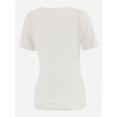 thumbnail image 3 of Long Sleeve Shirts for Women Basic Casual V Neck Tops Ribbed Slim Fitted Blouse, 3 of 5