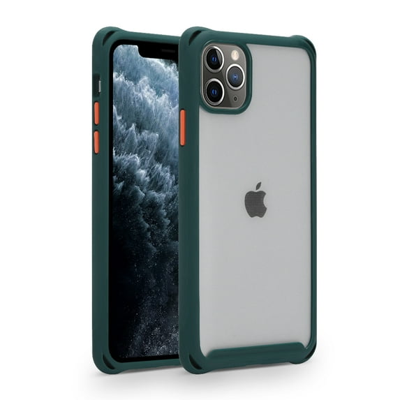 iPhone 11 Pro Max Phone Case, Strong Protective, Shock Resistant, Simple, Stylish for iPhone 11 Pro Max Phone Case Midnight Green